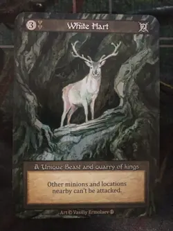 Sorcery Contested Realm Arthurian Legends White Hart Unique Non-Foil - Image 1