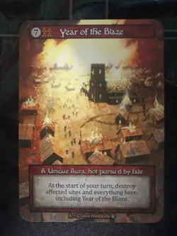 Sorcery Contested Realm Arthurian Legends -  Year of the Blaze Non Foil - Unique - Image 1