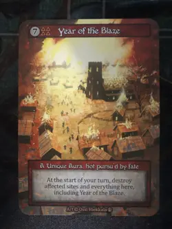 Sorcery Contested Realm Arthurian Legends -  Year of the Blaze Non Foil - Unique - Image 3