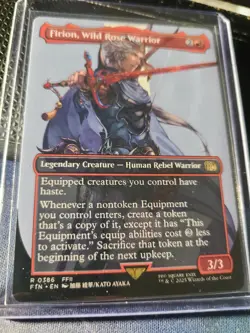 Firion, Wild Rose Warrior (Borderless) Final Fantasy Regular - Image 1
