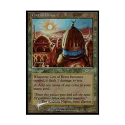 WOTC MtG JSS/MSS Promos City of Brass (P) (Foil) EX - Image 2