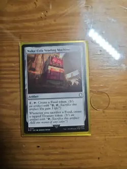 MTG Nuka-Cola Vending Machine Universes Beyond: Fallout Magic the Gathering TCG - Image 1