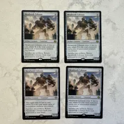 Magic the Gathering Metalwork Colossus Play Set Of 4 - Image 1