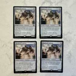 Magic the Gathering Metalwork Colossus Play Set Of 4 - Image 2