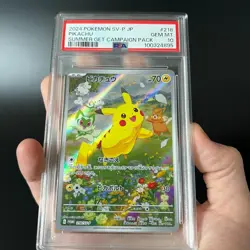 PSA10 Pikachu Promo 218/SV-P Summer Pokemon Card Promo Pack 2024 Japanese - Image 11
