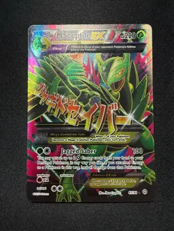 Mega M Sceptile EX Full Art Holo 85/98 XY Ancient Origins NM Pokemon Card - Image 13