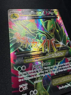Mega M Sceptile EX Full Art Holo 85/98 XY Ancient Origins NM Pokemon Card - Image 15