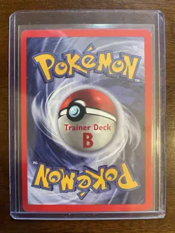 1999 Pokémon Misty's TRAINER DECK B Water Energy MINT 102/102 Red Back RARE - Image 7