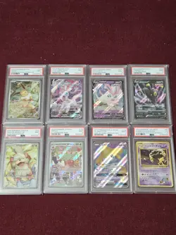 Pokemon TCG Graded PSA 9 Card Lot of 8! Illustration Rare cards!!!! - Image 4