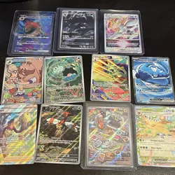 11 Card Pokemon Lot Illustration Rare Full Arts - Image 2