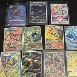 11 Card Pokemon Lot Illustration Rare Full Arts - Image 5