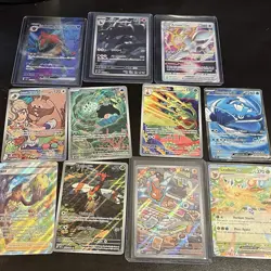11 Card Pokemon Lot Illustration Rare Full Arts - Image 6