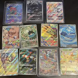 11 Card Pokemon Lot Illustration Rare Full Arts - Image 8