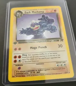 Dark Machamp #10/82 Pokemon Team Rocket Holo First Edition 1st Ed 10/82 - Image 13
