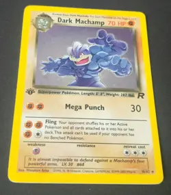 Dark Machamp #10/82 Pokemon Team Rocket Holo First Edition 1st Ed 10/82 - Image 21