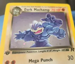 Dark Machamp #10/82 Pokemon Team Rocket Holo First Edition 1st Ed 10/82 - Image 4