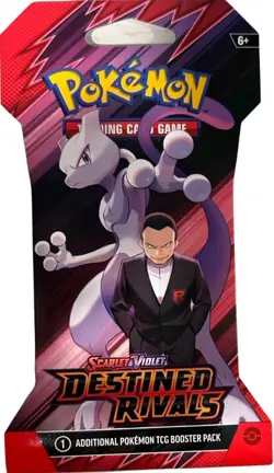 1x Pokemon Scarlet & Violet Destined Rivals Booster Pack Factory Sealed 10 Cards - Image 5