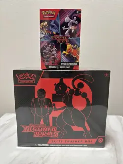 Pokemon Destined Rivals Elite Trainer Box ETB + Booster Bundle Lot New/Sealed ✅ - Image 1