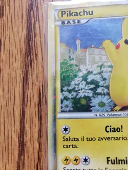 Pokemon TCG Pikachu World Italian Promo 2010 - Image 2