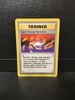 Pokémon Card Super Energy Removal Base Set 79/102 1st Edition - Image 1