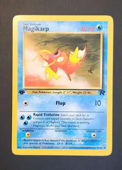 Magikarp 47/82 LP 1st Edition 2000 Pokemon Team Rocket WOTC VTG - Image 3