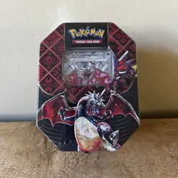 Pokemon TCG Paldean Fates Shiny Charizard ex Tin Factory Sealed - Image 5