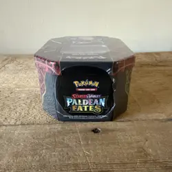 Pokemon TCG Paldean Fates Shiny Charizard ex Tin Factory Sealed - Image 7