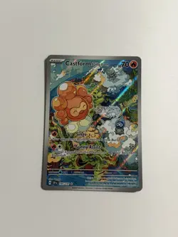 2024 Pokemon SV Surging Sparks SSP EN Castform Sunny Form #195/191 - Image 1