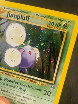 Pokémon TCG - Jumpluff 7/111 Neo Genesis 1st ed. (2000) Vintage Holo Rare - LP2 - Image 3