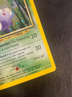Pokémon TCG - Jumpluff 7/111 Neo Genesis 1st ed. (2000) Vintage Holo Rare - LP2 - Image 5