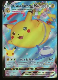 Flying Pikachu VMAX 007/025 - 2021 Pokemon Celebrations 25th Anniversary NM - Image 1