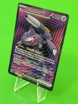 Pokemon Genesect ex Scarlet & Violet Black Bolt Ultra Rare Full Art 161/086 NM!! - Image 3