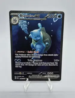 Blastoise EX 200/165 Special Illustration Pokemon 151 Card English Near MINT - Image 3