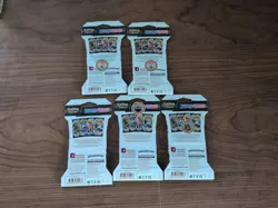 8X Pokémon Sword and Shield Base Set Sleeved Booster Packs Lot Factory Sealed - Image 2
