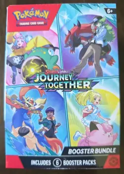 New Pokemon Journey Together Booster Bundle - SEALED W/ 6 Packs - Image 1