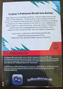 New Pokemon Journey Together Booster Bundle - SEALED W/ 6 Packs - Image 2