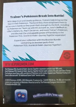 New Pokemon Journey Together Booster Bundle - SEALED W/ 6 Packs - Image 5