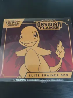 Obsidian Flames Pokemon Scarlet & Violet Elite Trainer Box ETB Sealed - Image 1
