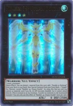 Yugioh! HP Number 39: Utopia Double - DUPO-EN008 - Ultra Rare - Unlimited Editio - Image 2