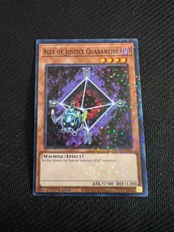 Ally of Justice Quarantine (Duel Terminal) HAC1-EN088 Common YuGiOh - Image 1
