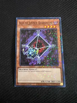 Ally of Justice Quarantine (Duel Terminal) HAC1-EN088 Common YuGiOh - Image 2