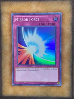 Yugioh Mirror Force DASA-EN059 Super Rare 1st Ed LP - Image 1