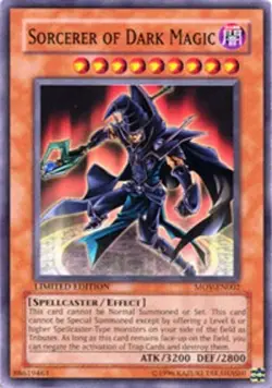 Light Play x 1 Sorcerer of Dark Magic - MOV-EN002 - Common - Limited Edition MOV - Image 2