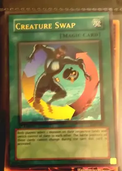 Yu-Gi-Oh! TCG Creature Swap Legacy of Darkness LOD-081 1st Edition Ultra Rare - Image 1