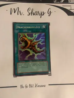 DRAGON CALL FLUTE - SDK-G039 GERMAN Yu-Gi-Oh! CARD GAME SUPER RARE HOLO KONAMI - Image 3