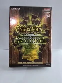 2025 Yugioh Quarter Century STAMPEDE Mini Box New Sealed - Image 1
