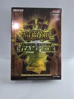2025 Yugioh Quarter Century STAMPEDE Mini Box New Sealed - Image 3