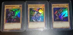 YU-GI-OH! KC01 Saggi The Dark Clown, Swordstalker, Battle Ox Lot NM - Image 3