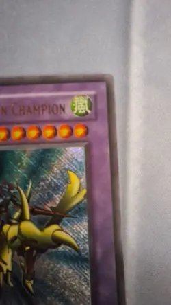 Double Misprint! Gaia the Dragon Champion LOB-125. Gold Name + Reverse Holo Foil - Image 6