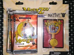 Metazoo Native 3 Booster Pack Blister + Promo Card Target Exclusive Sealed  New - Image 1